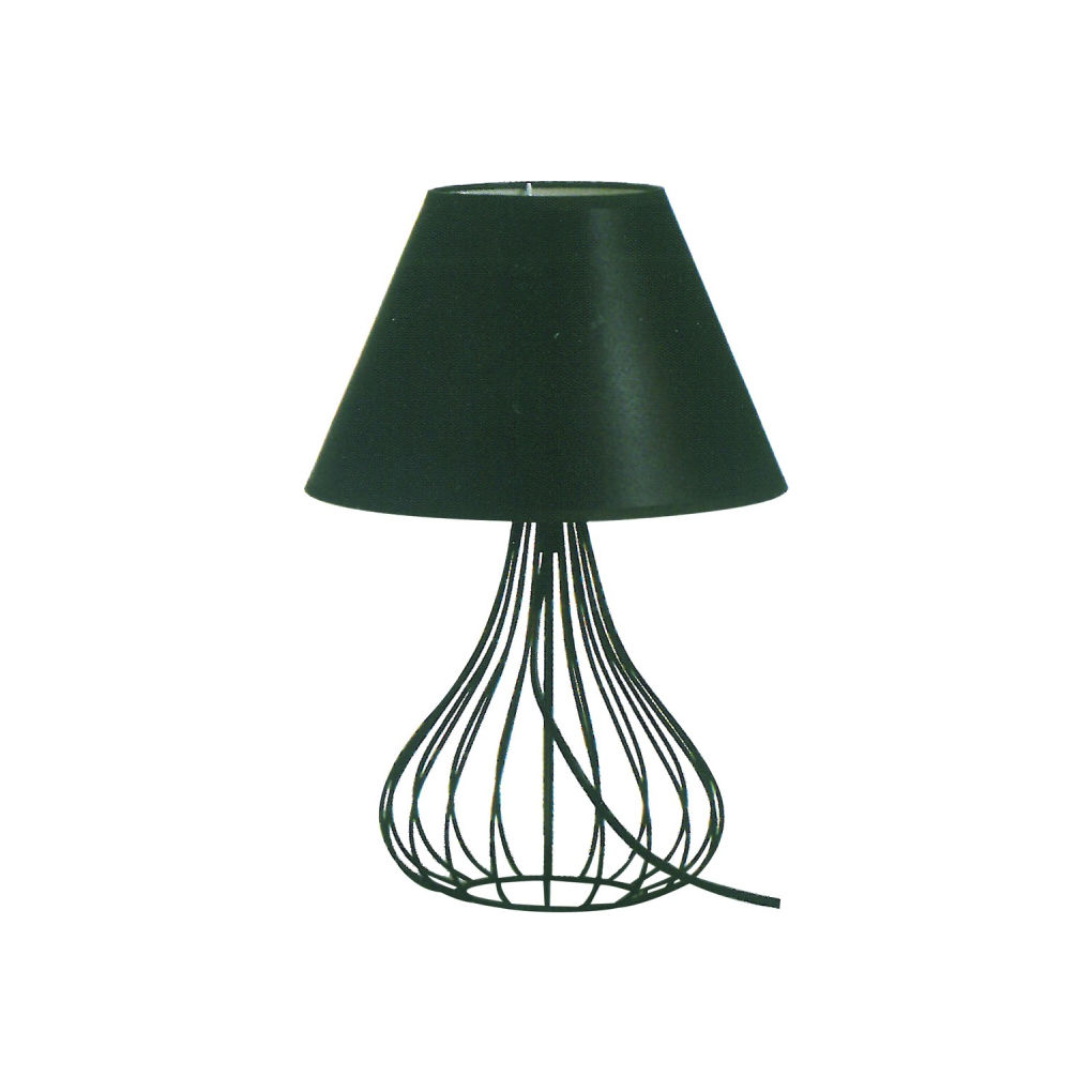 Scandinavian Table Light - Black Bell Shape