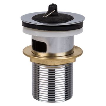 Bulk Pack x 3 Chrome Plated Slotted Basin Waste - 32mm