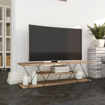 TV Stand Canaz - Black, Walnut