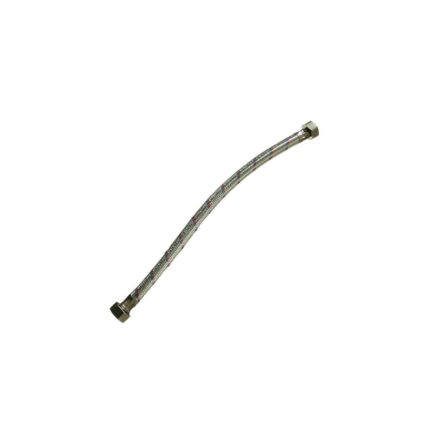 Braided Connector - F X F - 350mm - 3 Pack