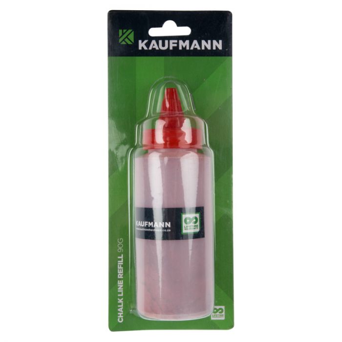 Kaufmann - Chalk Line Refill 90G Red - 10 Pack