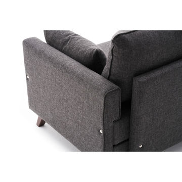 Bella Armchair - Claret red