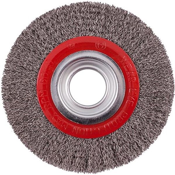 Wire Wheel Brush 150Mm X 25Mm Stainless Steel Bench Grinder