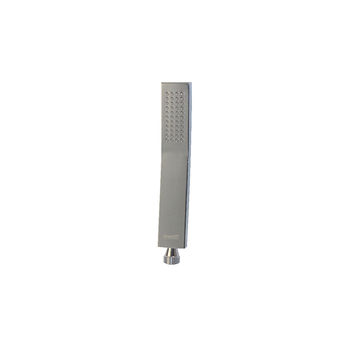 Devario Premio Shower Handle Square Curved Brass - Chrome