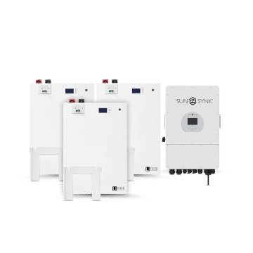 Sunsynk Hybrid 12K & 3x LBSA 51.2V 208Ah 10.6kWh