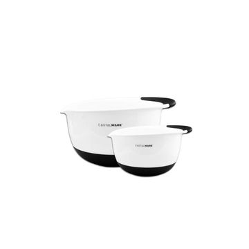 Castalware -  Mixing Bowl, Soft Grip, Non-skid With Pour Spout Set of 2 Bowls