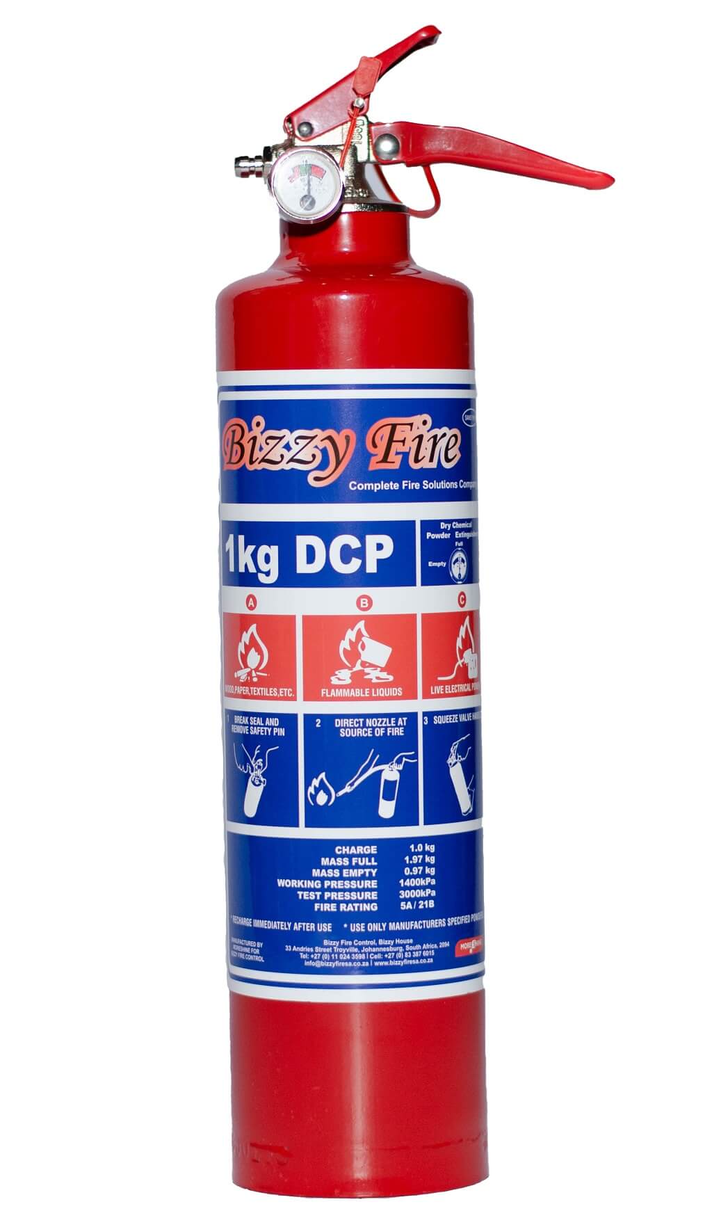 1kg DCP Fire Extinguisher