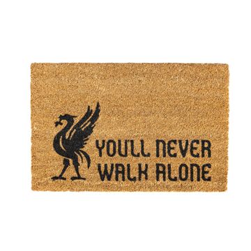 You Never Walk Alone Coir Doormat Design 700 x 400mm