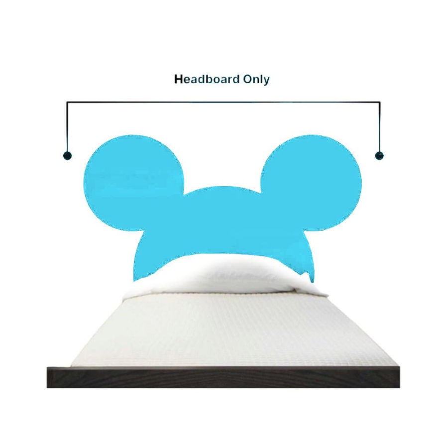 Blue Mickey mouse shape single