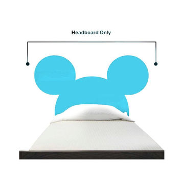 Blue Mickey mouse shape single