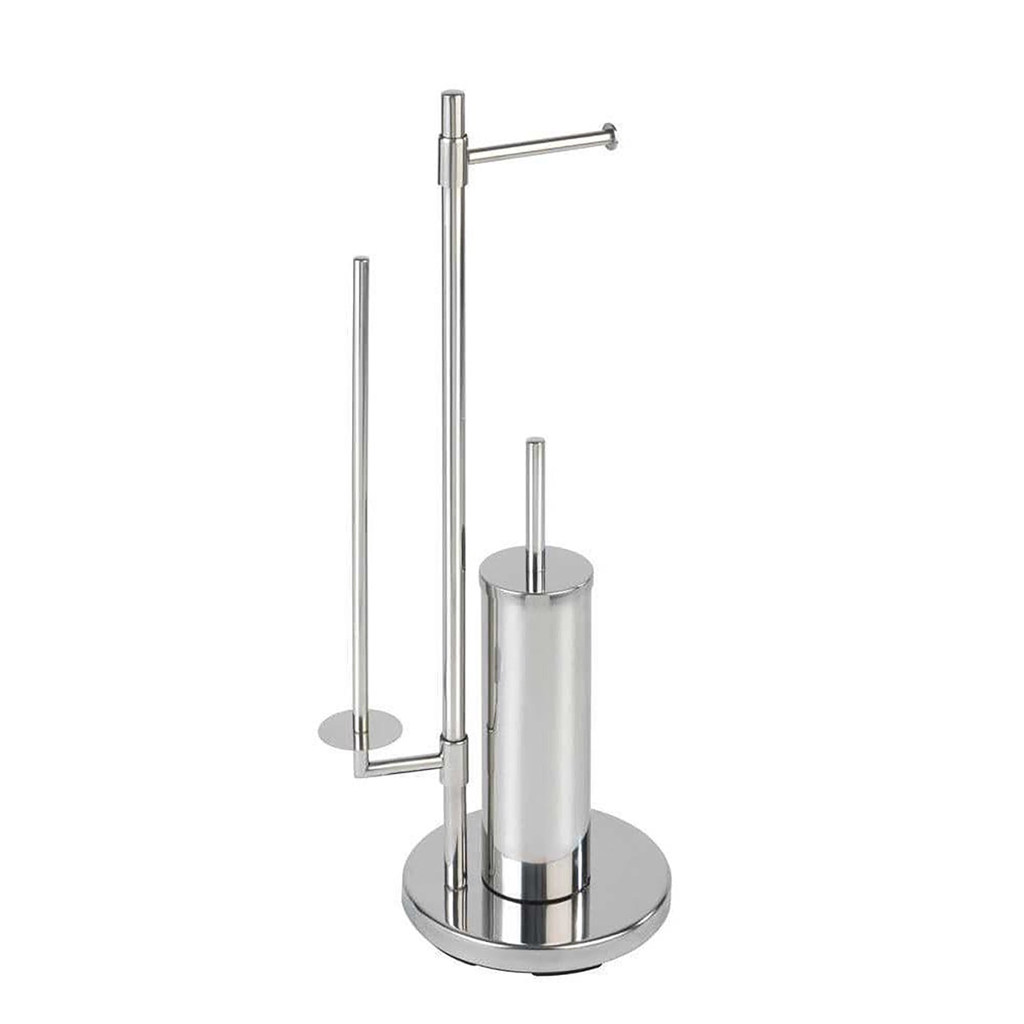 Freestanding Toilet Brush & Roll Holder Universalo Neo Stainless Steel