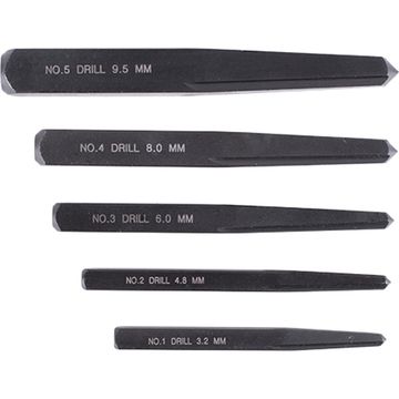 Square Screw Extractor Set 5Pce