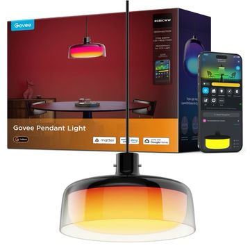 Govee Pendant Light for Kitchen Island, Three-Layer RGBIC Smart Lighting