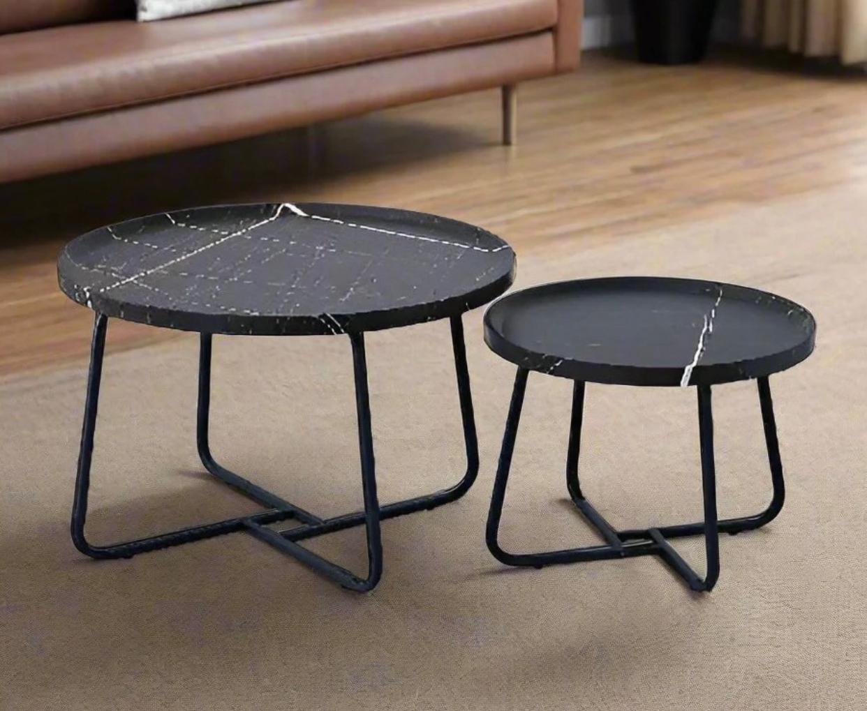 IG Furn-  Homestead Round Coffee Table Black