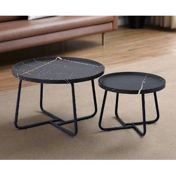 IG Furn-  Homestead Round Coffee Table Black