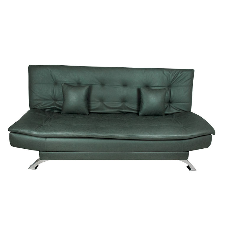Torres Sleeper Couch - SD Polynemo (100% Polyester)-Olive Grey