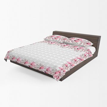 Delicate Pink Duvet Cover Set Queen