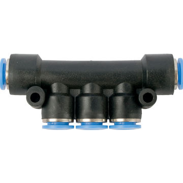 Aircraft - Pu Hose Fitting Manifold 8mm-8mm - 10 Pack