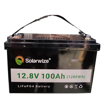 Solarwize – Battery Lithium Iron 12.8 Volts 100 Ah