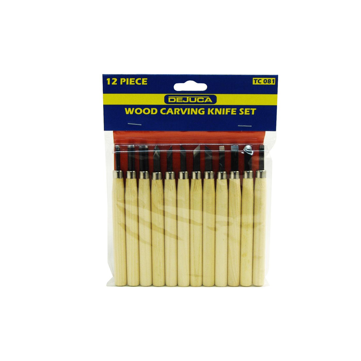 Dejuca - Wood Carving Knife Set - 12/piece
