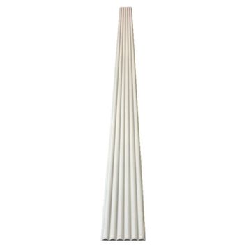 Madiega Furniture - White Fluted Wall Cladding