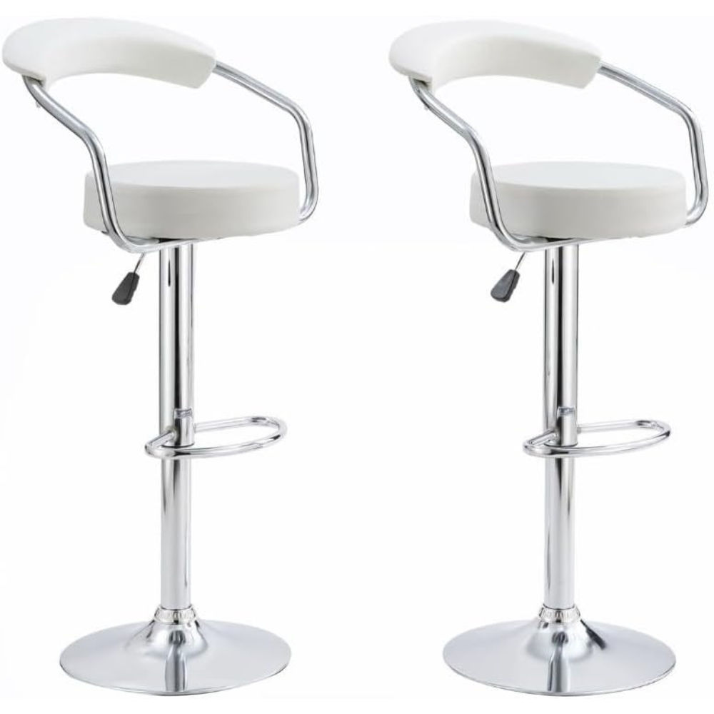Naawdir Bar Stool White