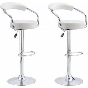 Naawdir Bar Stool White
