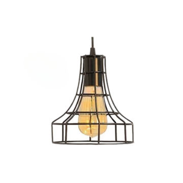 Physis Vintage Metal Cage Pendant Lamp