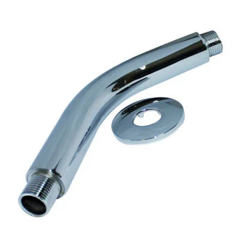 Woodly Shower Arm, Luxury, Round, Chrome Plated, 180mm
