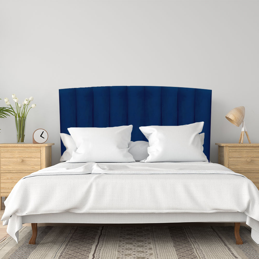 CozyCraft Lillian Headboard (Queen/Double, Navy) LEROY MERLIN South Africa