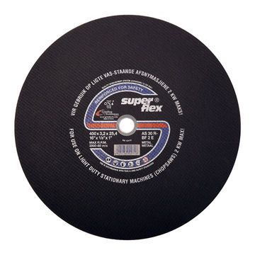Superflex Cutting Disc Flat Steel 400 X3.2 Mm