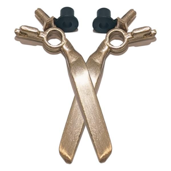 Handle LH Afford Brass Screw & Bush 13mm - 2 Pack