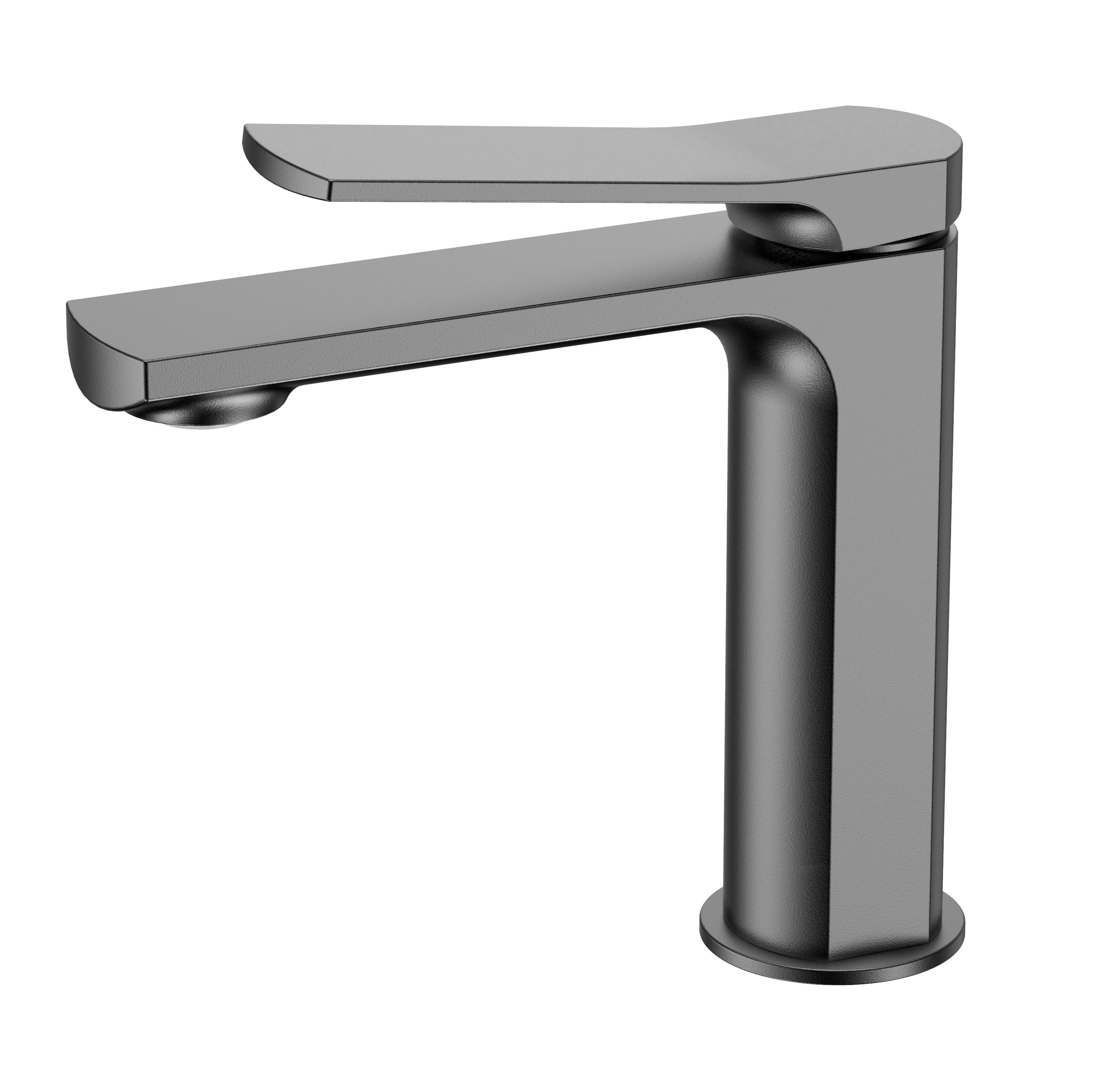 Verona Basin Mixer Premio Gun Metal Grey LEROY MERLIN South Africa