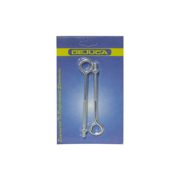 Dejuca - Eye Bolt with Nut - 6mm X 150mm - 2/pkt