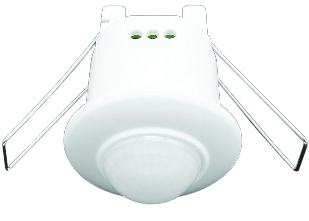 360 Deg PIR Motion Sensor Diameter 50mm Ceiling Mount 500W