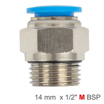 PU HOSE FITTING VALVE 6MM-6MM