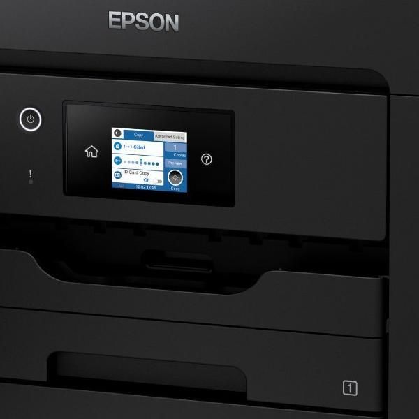 Epson 34Ppm Mono A3 Print Scan Copy Fax Usb Usbhost Wi-Fi Wi-Fidirect Ethernet Autoduplexprint&Scan Adf Small Ink In Box