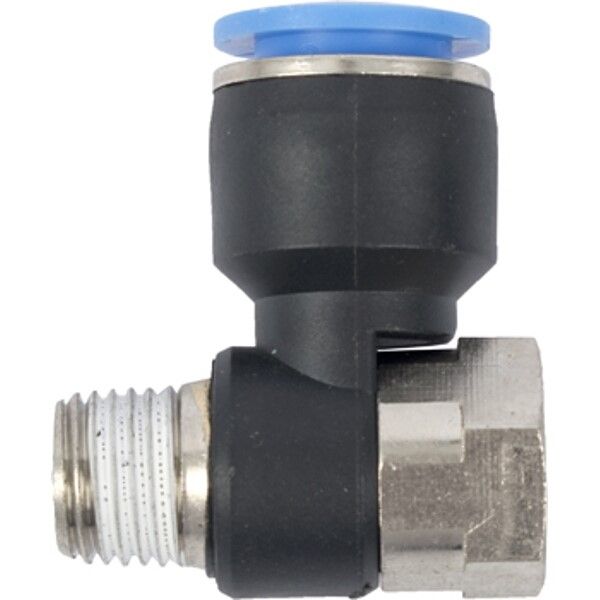 Aircraft Pu Hose Fitting Tee 12mm x 1/2"F x 1/2"M