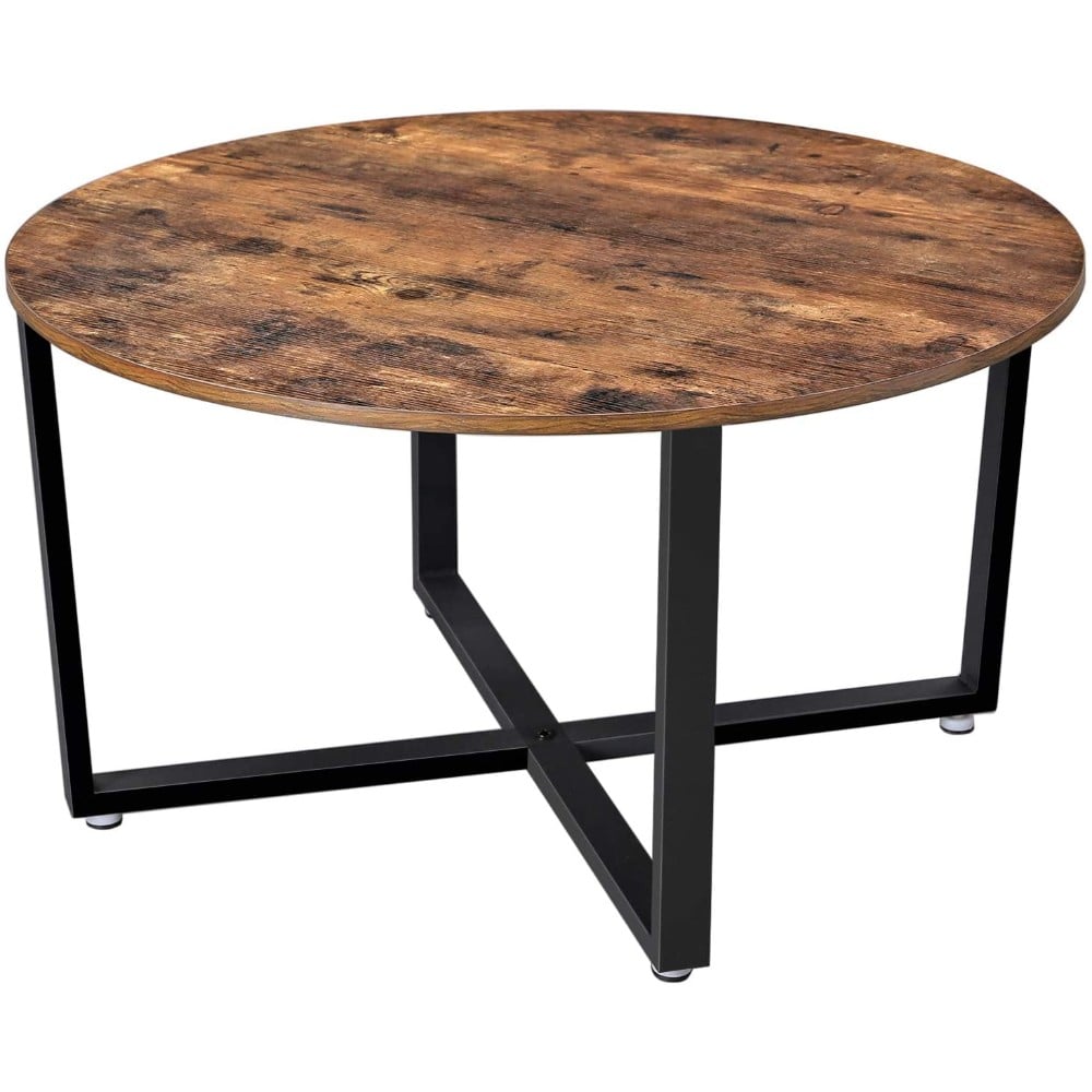 Bragg Boston Round Coffee Table, Brown