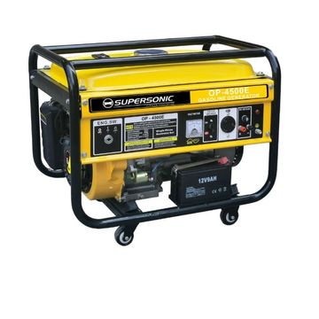 Supersonic Petrol & Oil 4-Stroke Generator OP-4500E - Load Shedding