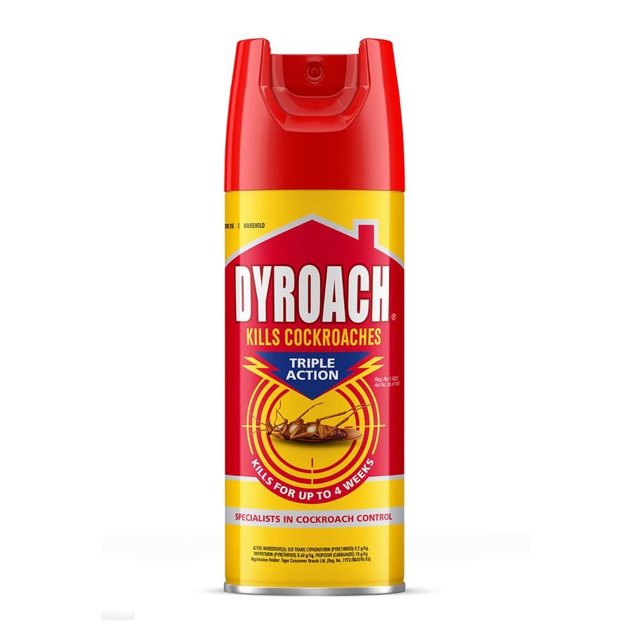 Dyroach Triple Action Spray 300Ml- 2 Pack
