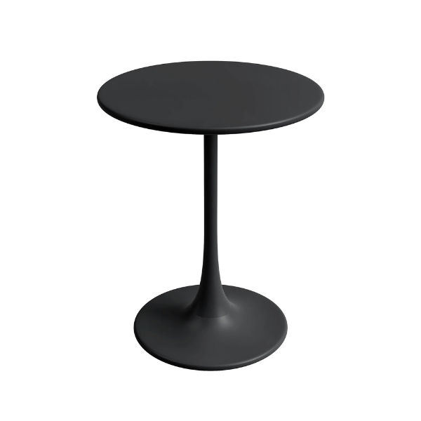 Chair Crazy Kurv 60Round Bistro Table - Black