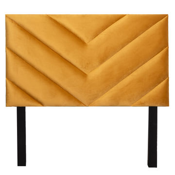 Fusion Headboard - Gold Velvet - King