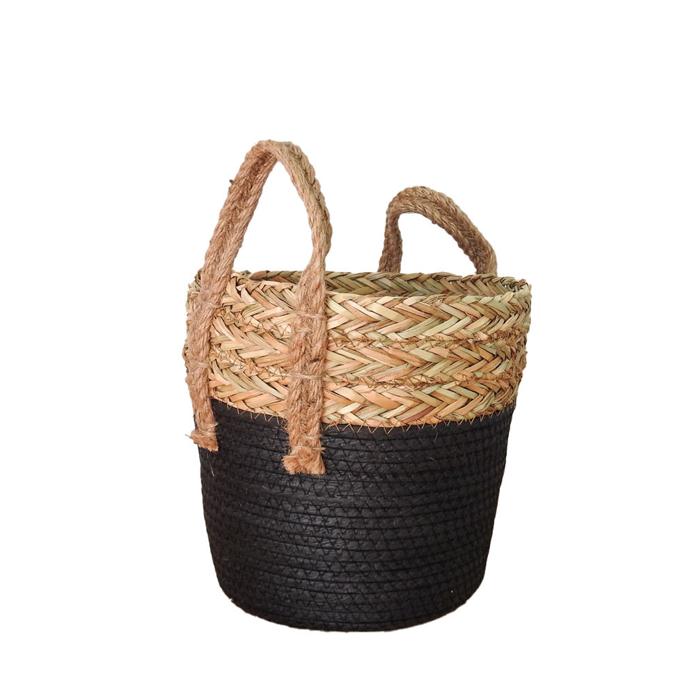 Black Bottom Basket Grass Top | LEROY MERLIN South Africa