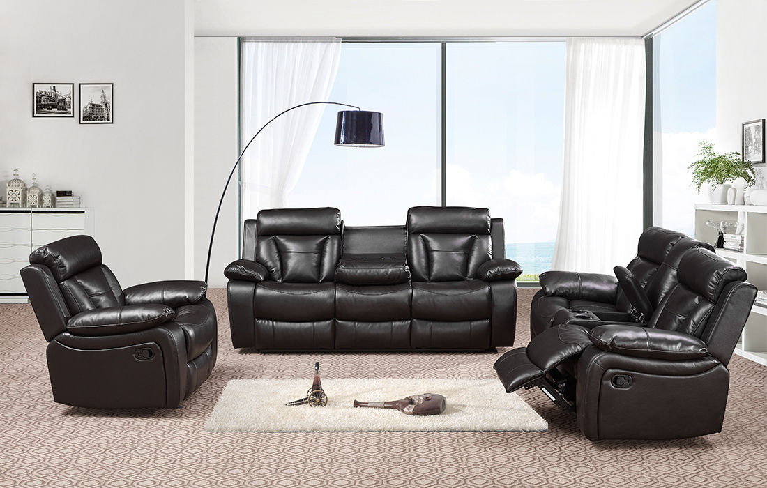 GOF Furniture Nobel Reclining Sofa With USB Port