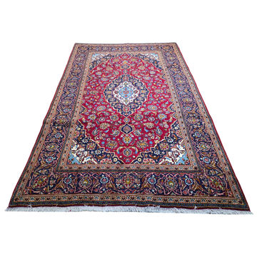Stunning Persian Handknotted 2x3M Size Kashan Carpet - 300 x 193 CM