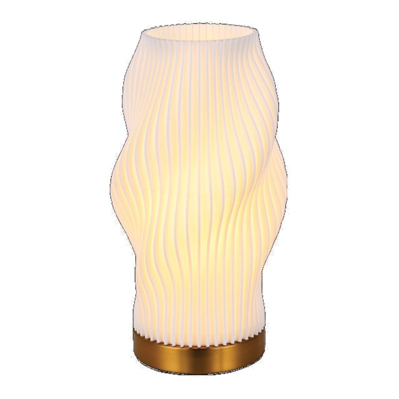 230v 4W LED E27 Dahlia 3D Printed Recycled Table Lamp