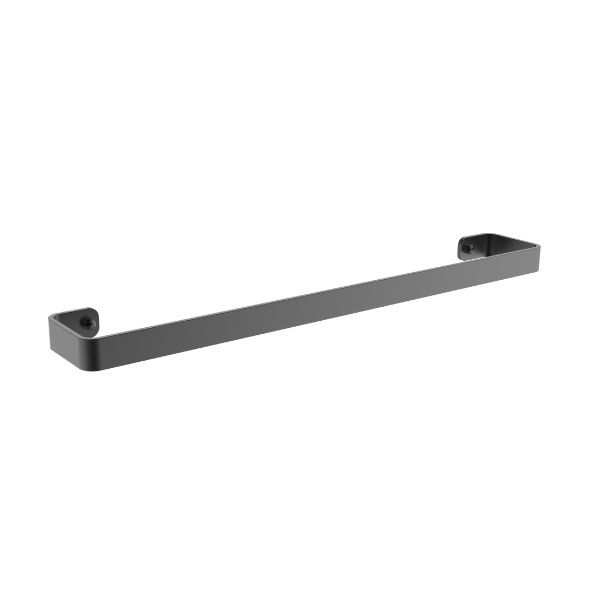 Bodie Onyx Black - Single Towel Rail 600 mm