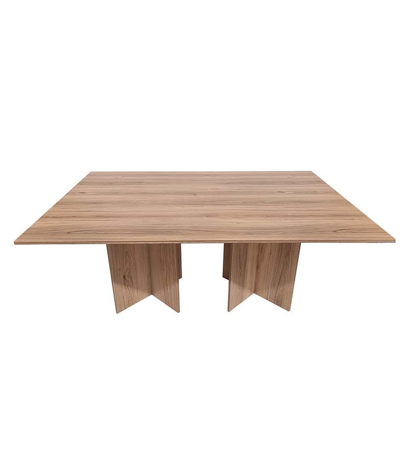Cardiff Conference Table - Square 180cm - Sahara