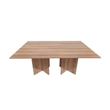Cardiff Conference Table - Square 180cm - Sahara